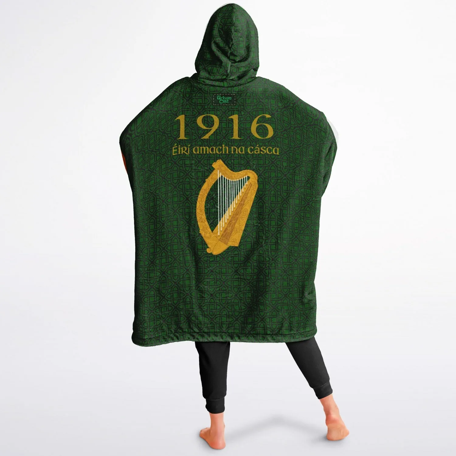 1916 Easter Rising 2 in 1 Reversible Snug Hoodie