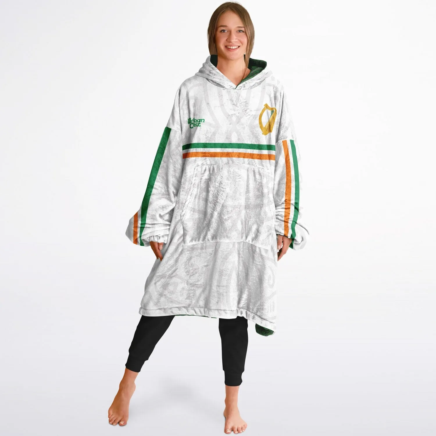 1916 Easter Rising 2 in 1 Reversible Snug Hoodie