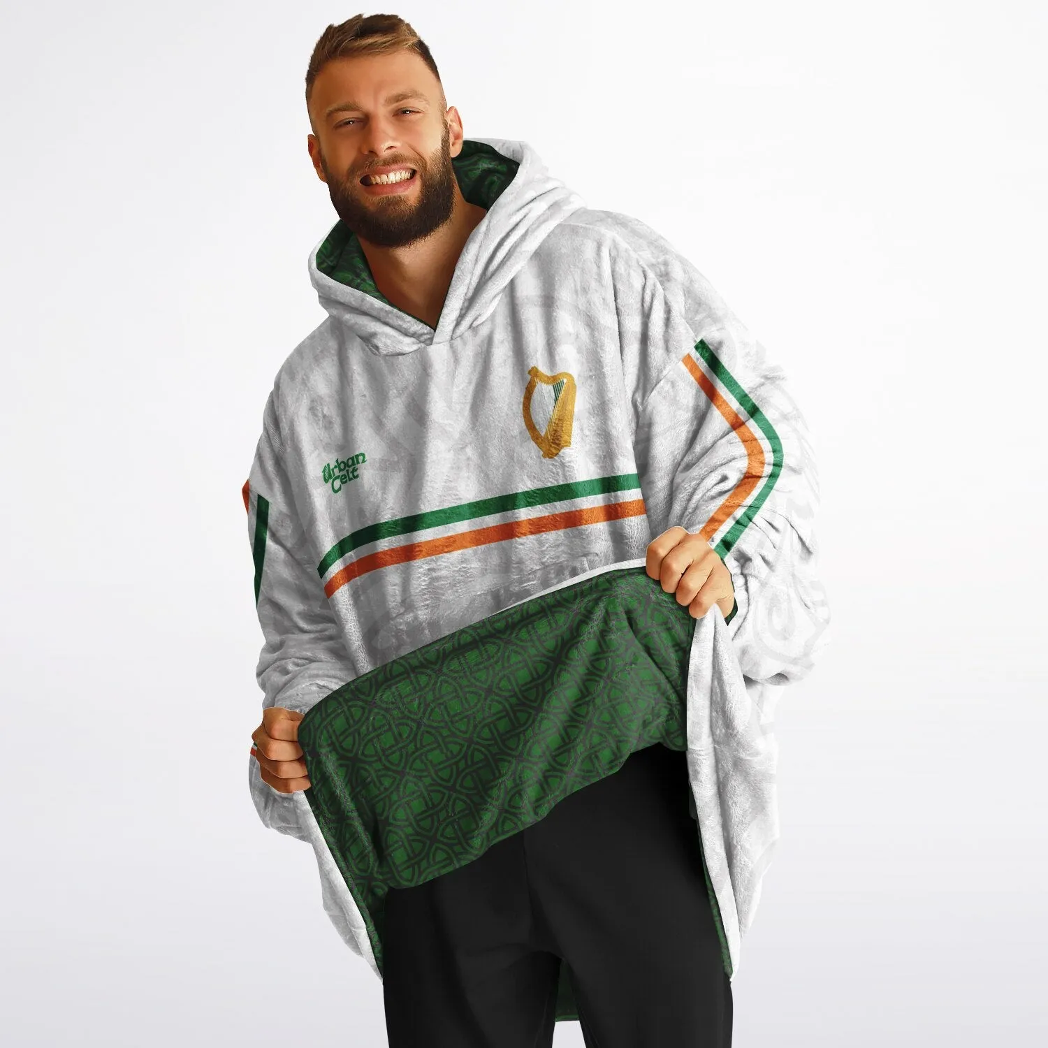1916 Easter Rising 2 in 1 Reversible Snug Hoodie