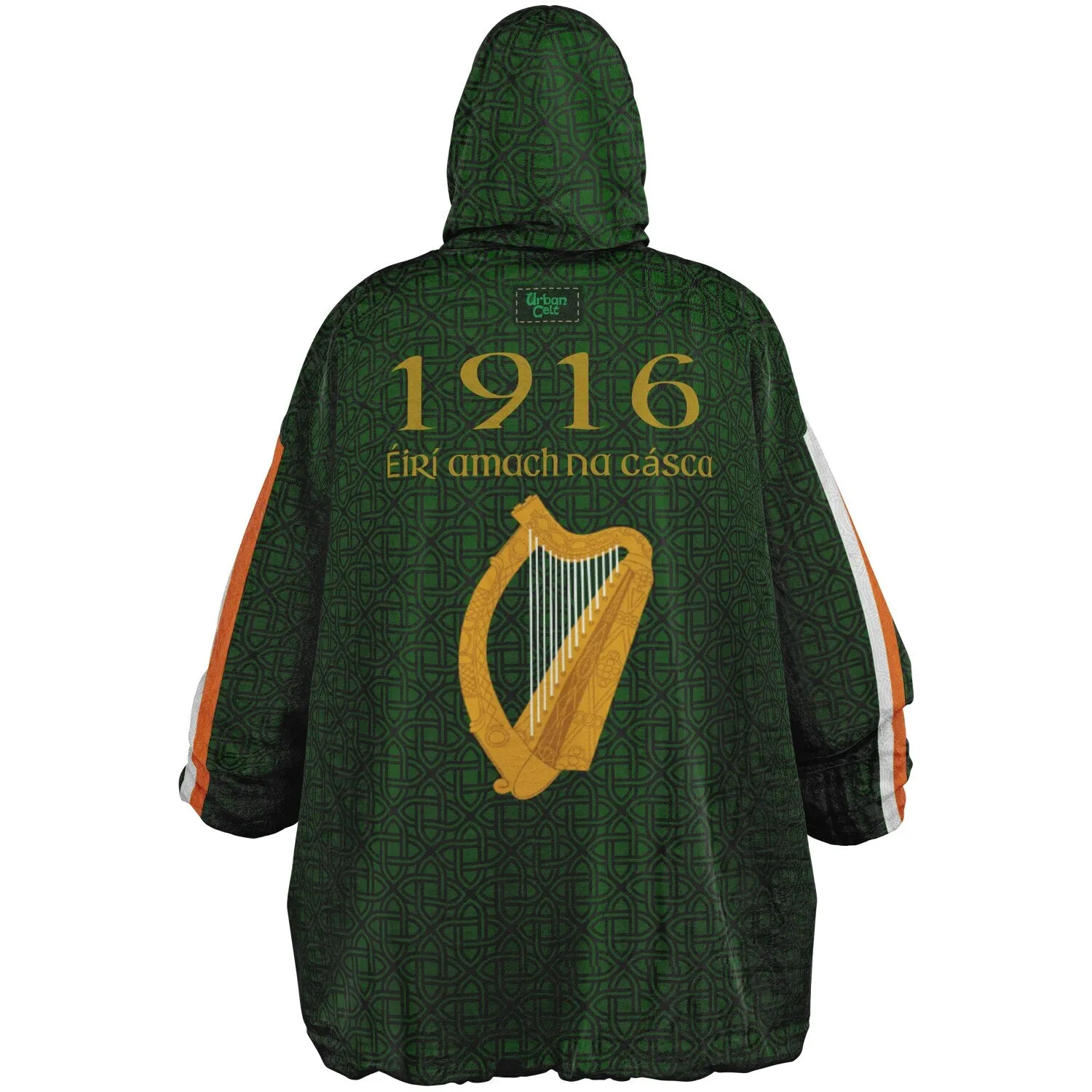 1916 Easter Rising 2 in 1 Reversible Snug Hoodie