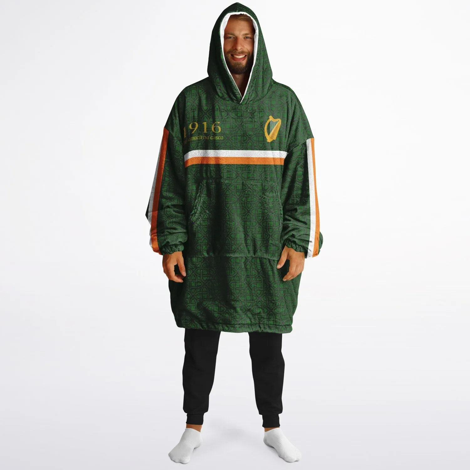 1916 Easter Rising 2 in 1 Reversible Snug Hoodie