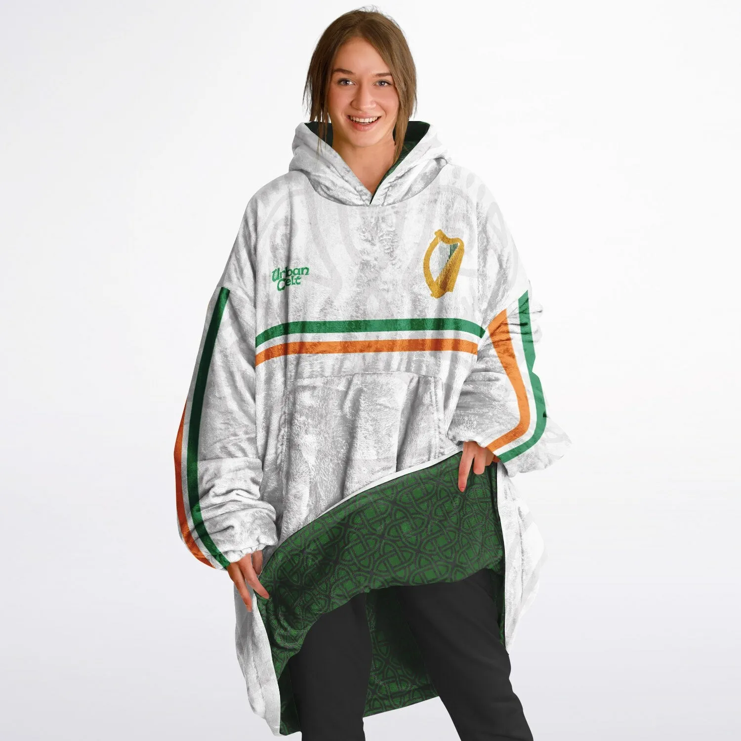 1916 Easter Rising 2 in 1 Reversible Snug Hoodie