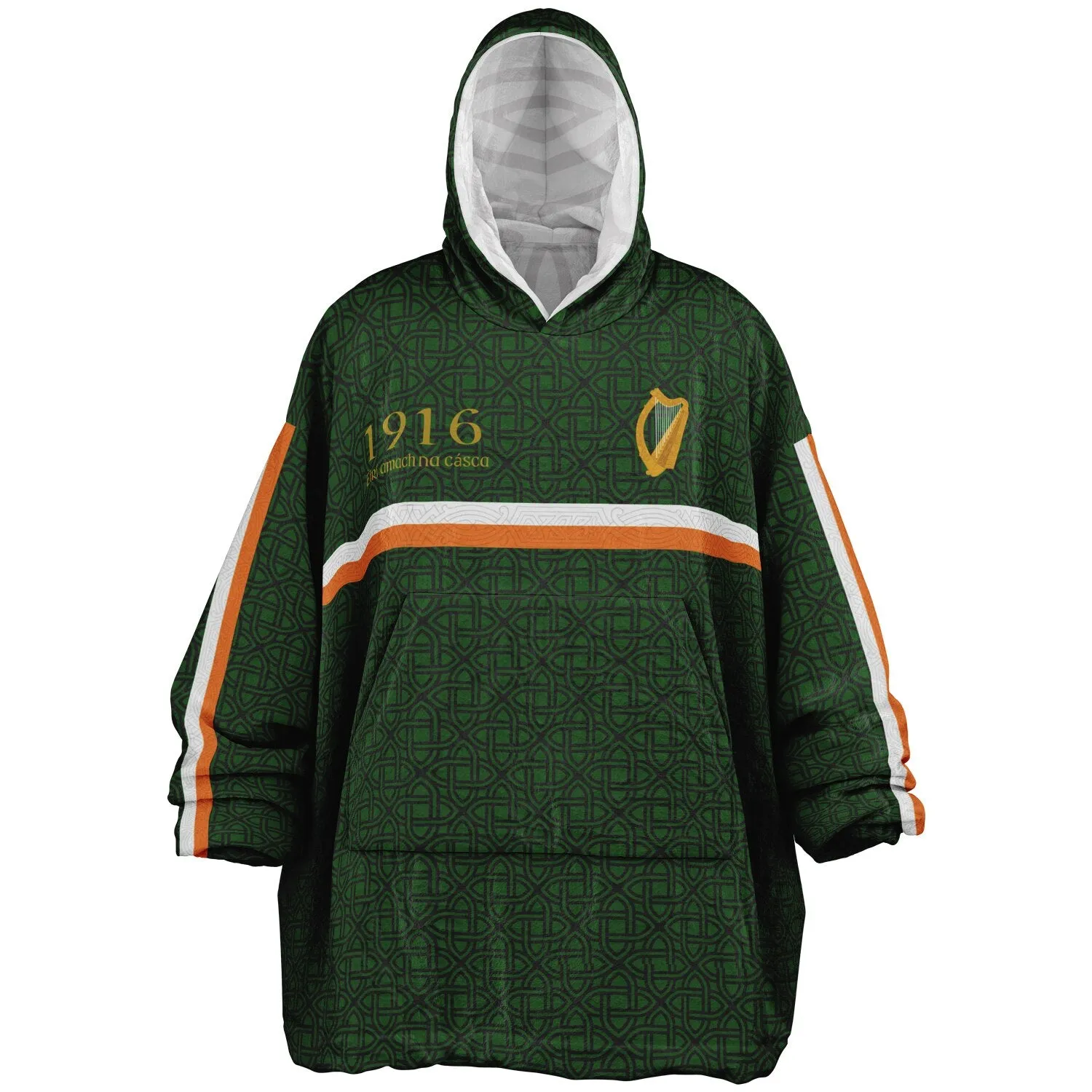 1916 Easter Rising 2 in 1 Reversible Snug Hoodie