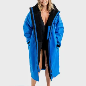 Dryrobe Advance Adults Long Sleeve Dryrobe - Cobalt Blue/Black