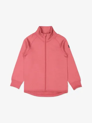Thermal Terry Merino Kids Zip Top