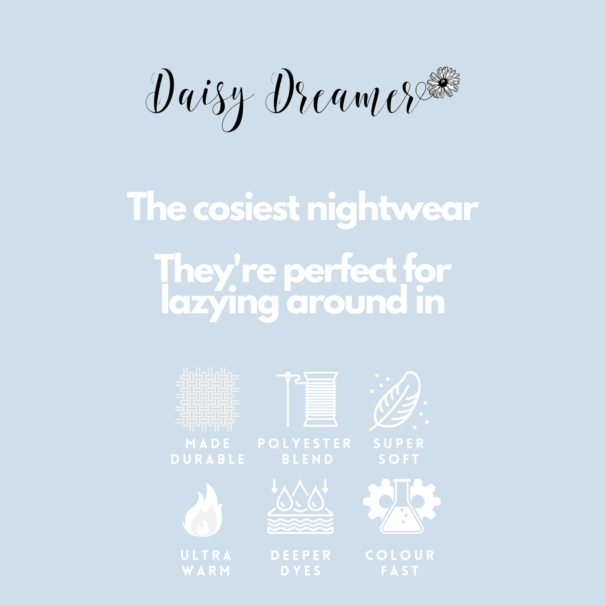 Women's Ultra-Soft Plush Fleece Hooded Pajama Set Cozy Winter Nightwear Warm Loungewear for Home Relaxation by Daisy Dreamer